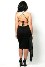 Load image into Gallery viewer, CUTTING EDGE Little Black Dress
